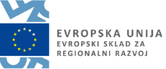 Evropski sklad za regionalni razvoj - logo